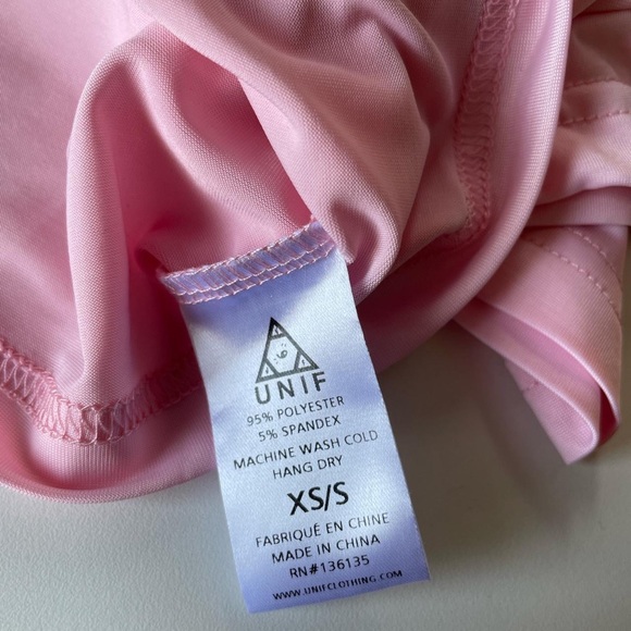 UNIF Crybaby Mock Neck Crop Top - Picture 3 of 3